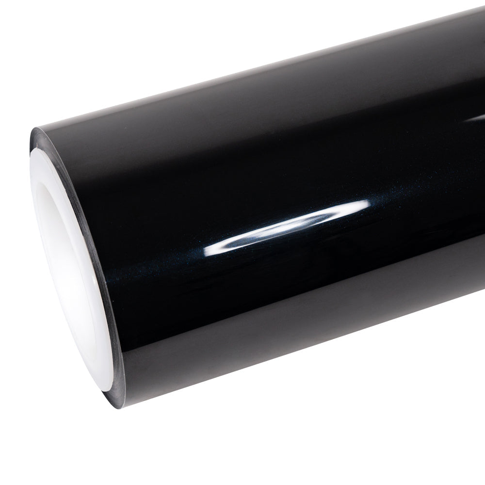 Glossy Metallic Glitter Black Blue Color Paint Protection Film(PPF)
