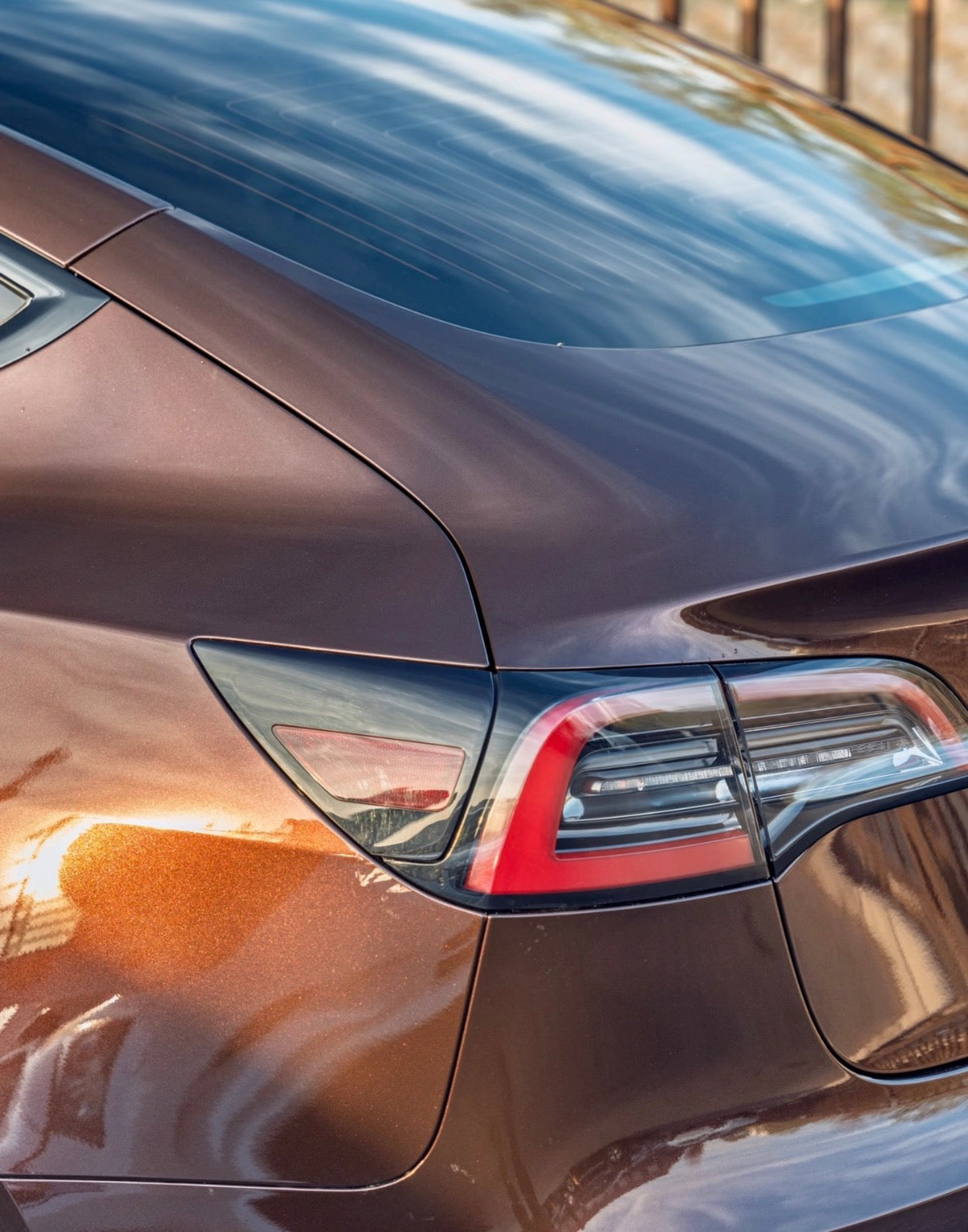 Glossy Metallic Mocha Brown Vinyl Wrap