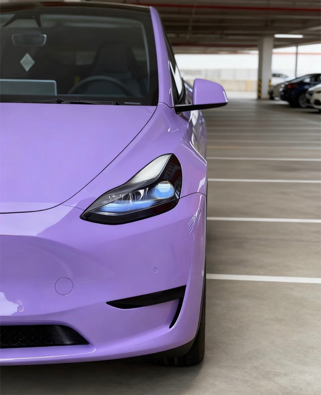 Ultra Gloss Lavender Purple Color Paint Protection Film (Wet Installation)
