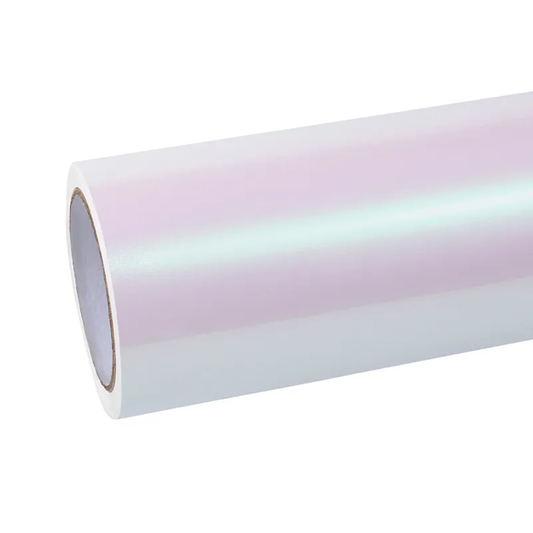 Glossy Pearl White Car Vinyl Wrap