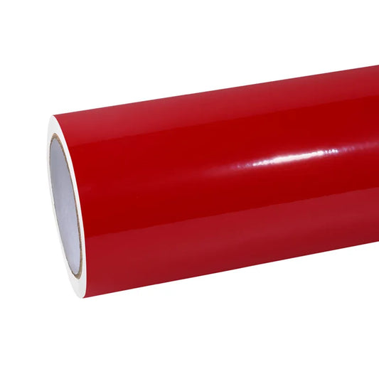 Glossy Pearl Red Vinyl Car Wrap