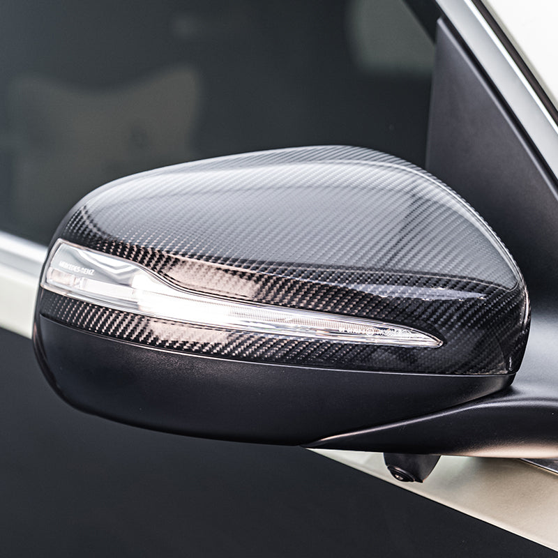 Glossy Spiral Black Carbon Fiber Vinyl Wrap