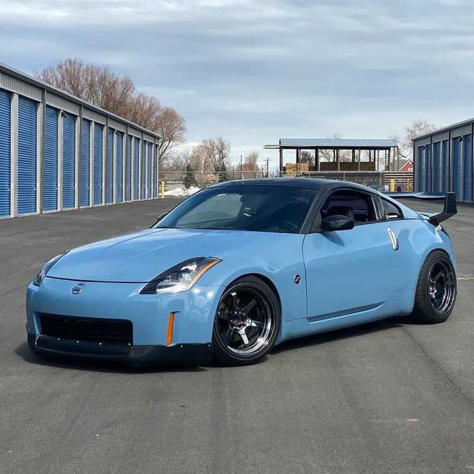 Super Glossy Air Force Blue Vinyl Wrap