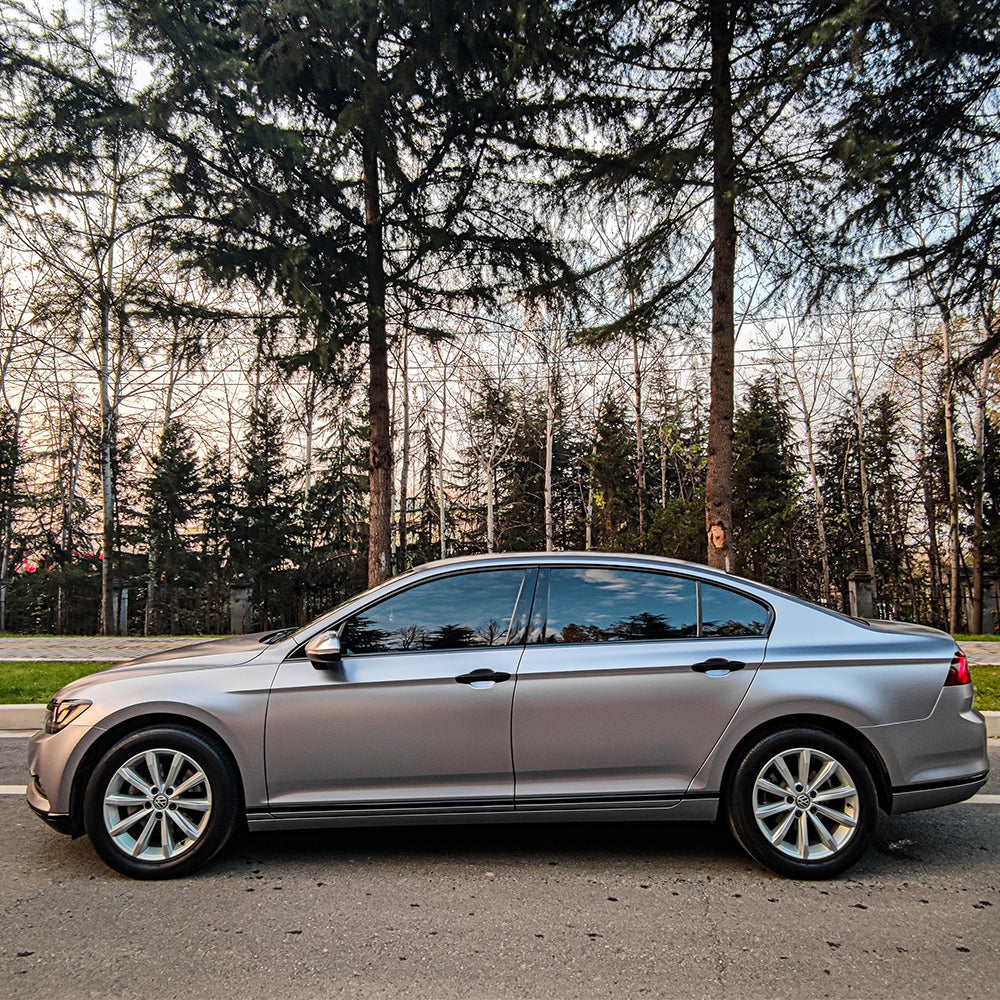 Matte Metallic Charcoal Grey.