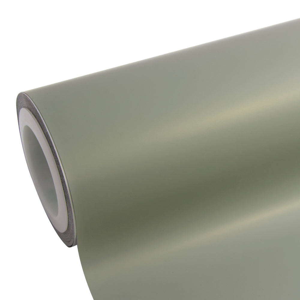 Matte Silk Khaki Green Vinyl Wrap