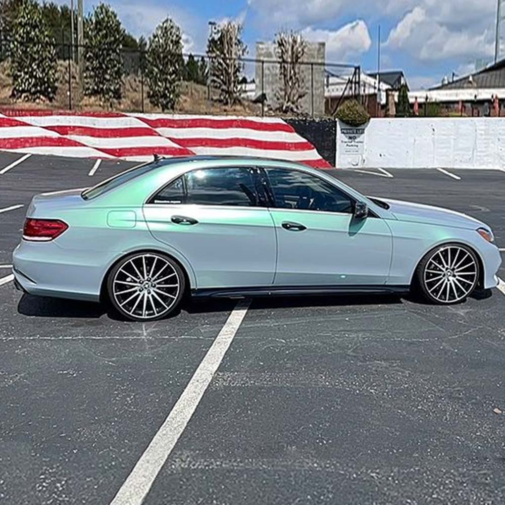 Candy Metallic Magic Gray Green Vinyl Wrap