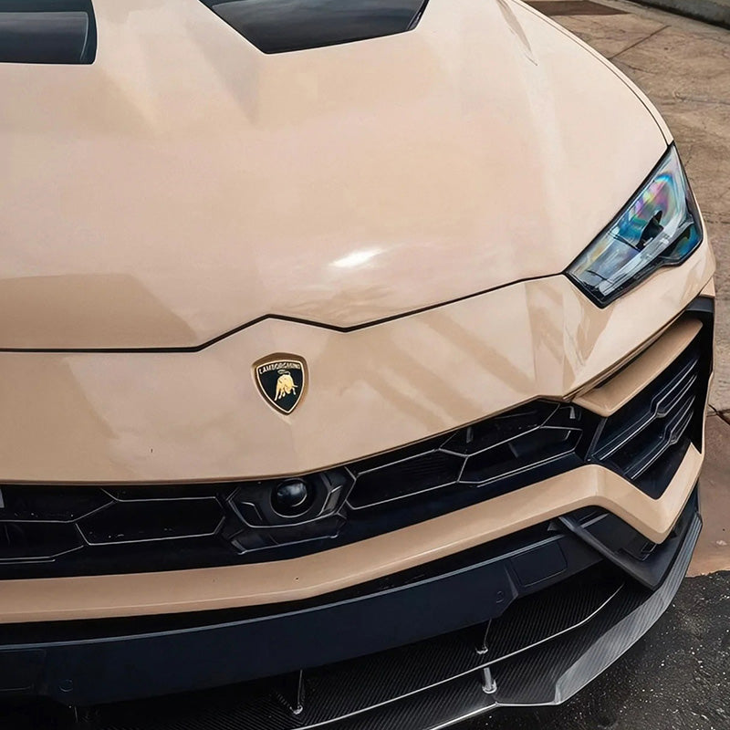 High Glossy Concord Buff Vinyl Wrap