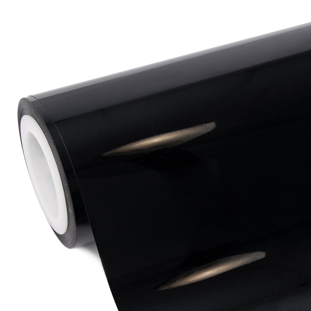 Glossy Metallic Metal Black.