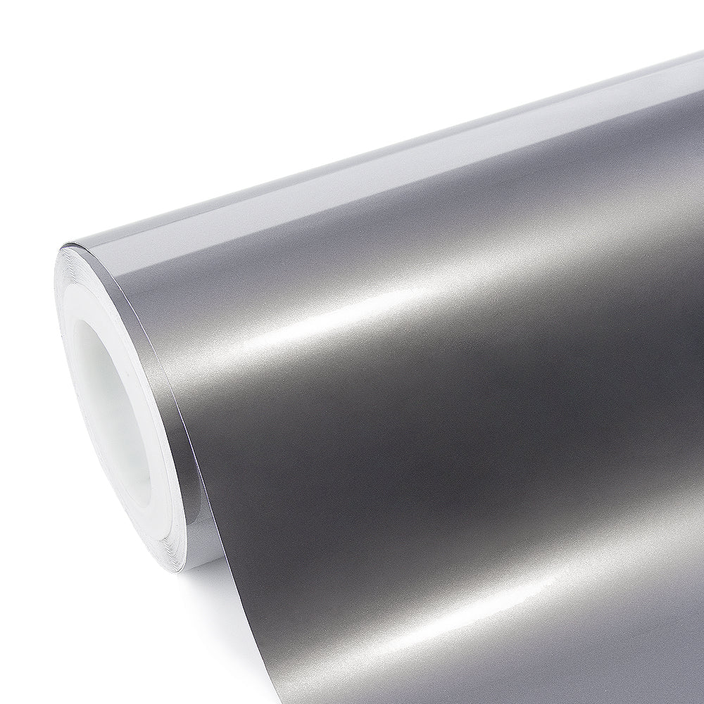 Glossy Metallic Liquid Chrome Vinyl Wrap