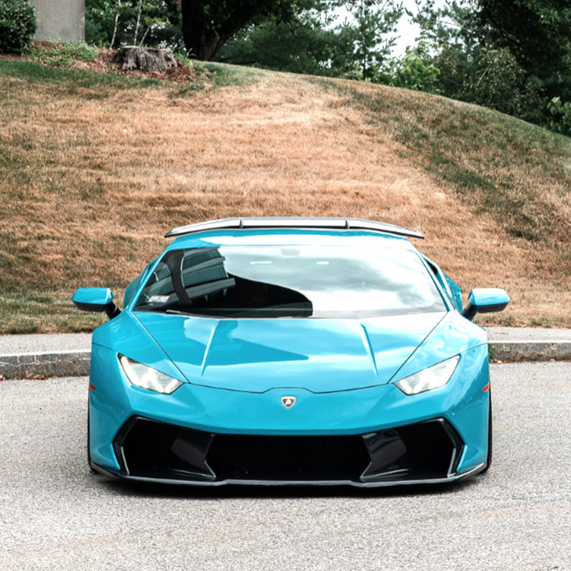 High Glossy Miami Blue Vinyl Wrap