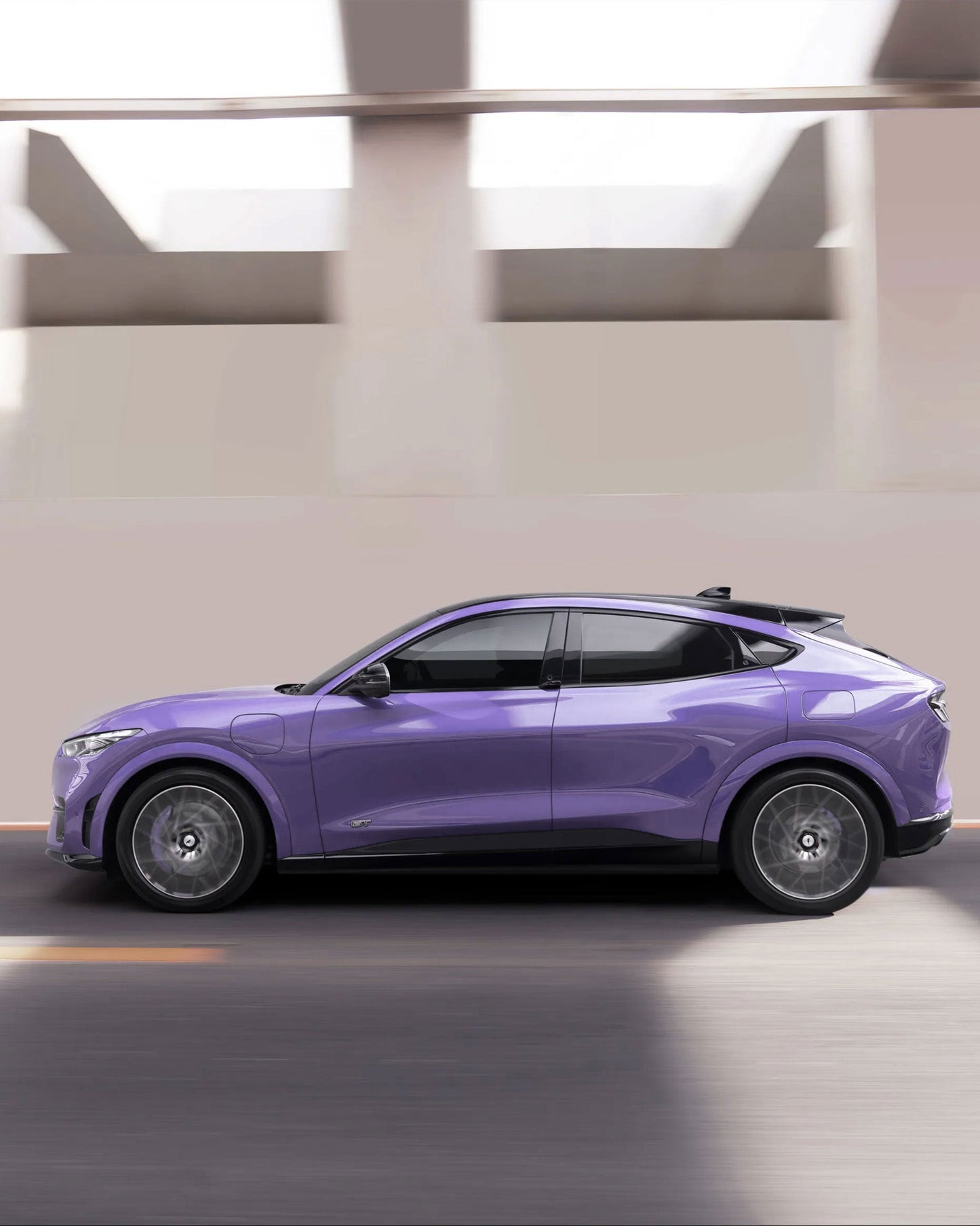 Glossy Metallic Pastel Purple Color Paint Protection Film（PPF）