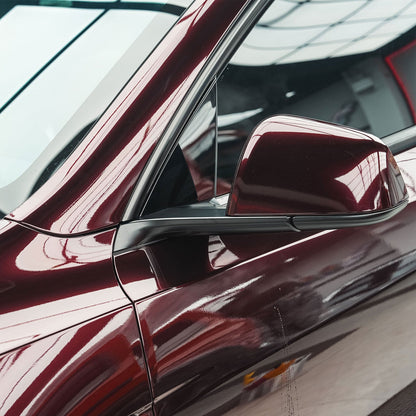 Glossy Metallic Black Rose Color Paint Protection Film (PPF)