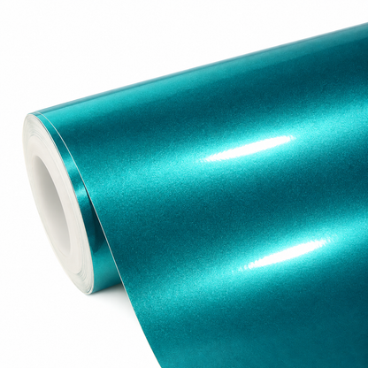 Glossy Metallic Parrot Green Metallic Vinyl Wrap