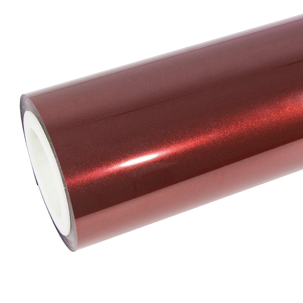 Metallic Red Glossy Metallic Cherry Red Vinyl Wrap – Velosin