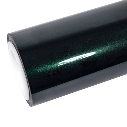 Glossy Metallic Royal Green Color Paint Protection Film (PPF)