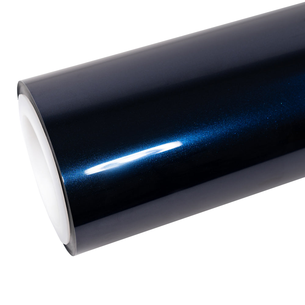 Glossy Metallic Tanzanite Blue Color Paint Protection Film (PPF)