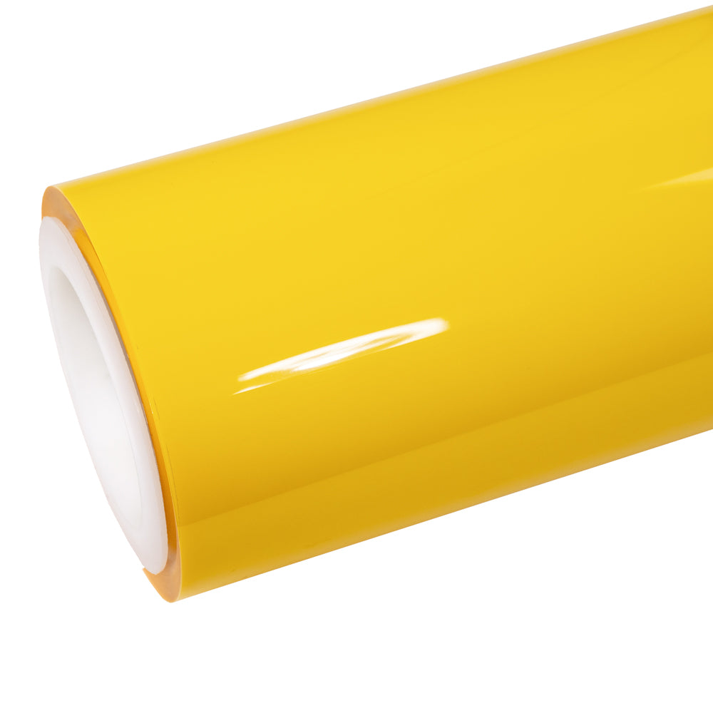 High Glossy Racing Yellow Color Paint Protection Film（PPF）