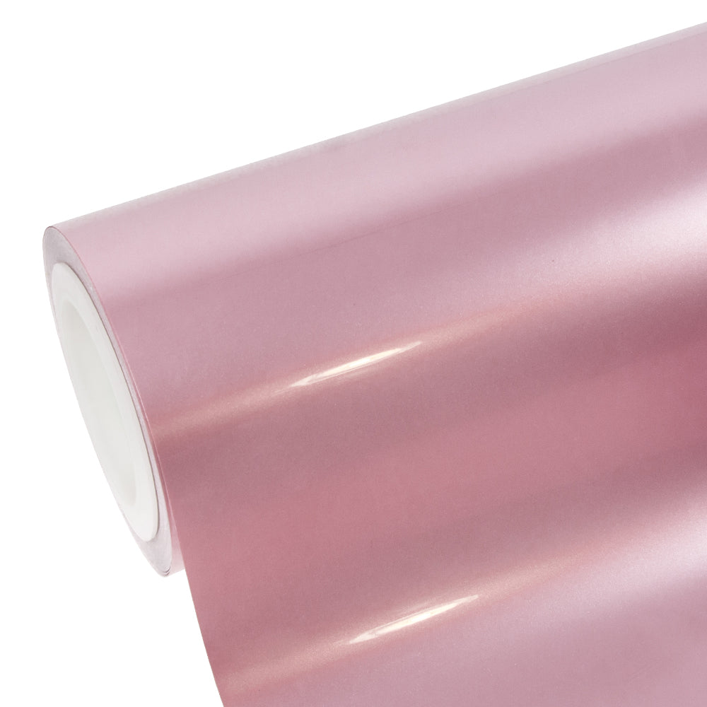 Glossy Metallic Passion Pink vinyl roll