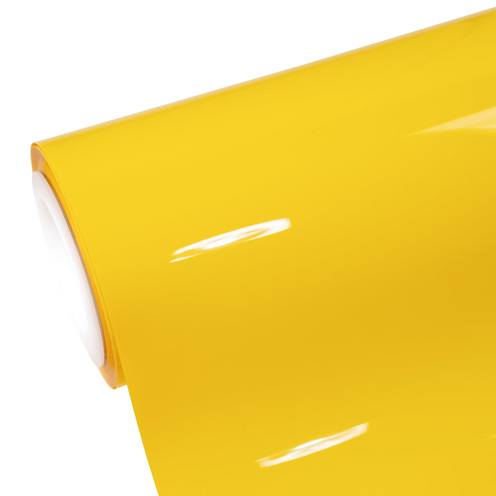 High Glossy Racing Yellow Color Paint Protection Film（PPF）