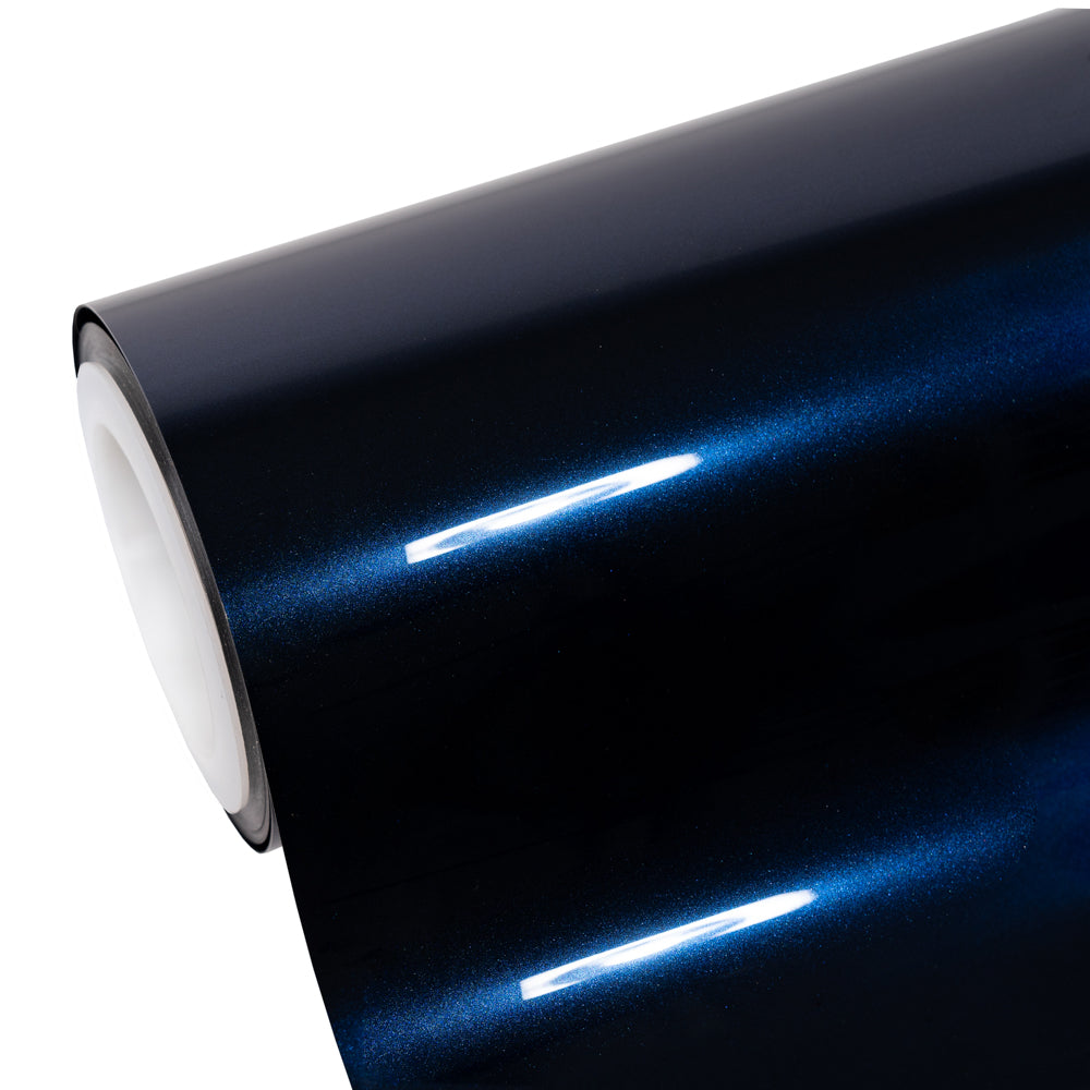 Glossy Metallic Tanzanite Blue Color Paint Protection Film (PPF)