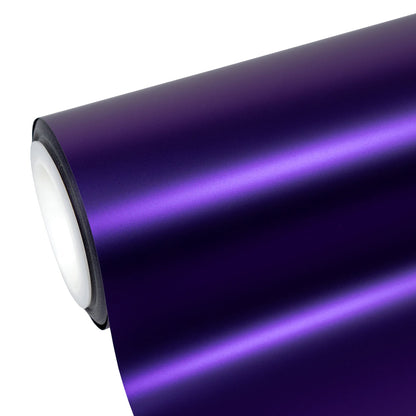 Matte Metallic Eminence Purple car wrap roll.