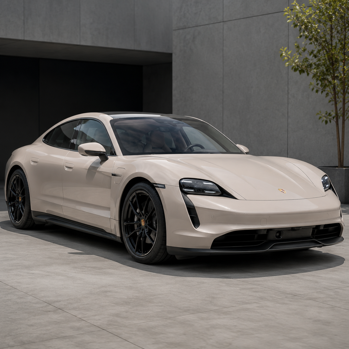 High Glossy Pink Gray Vinyl Wrap