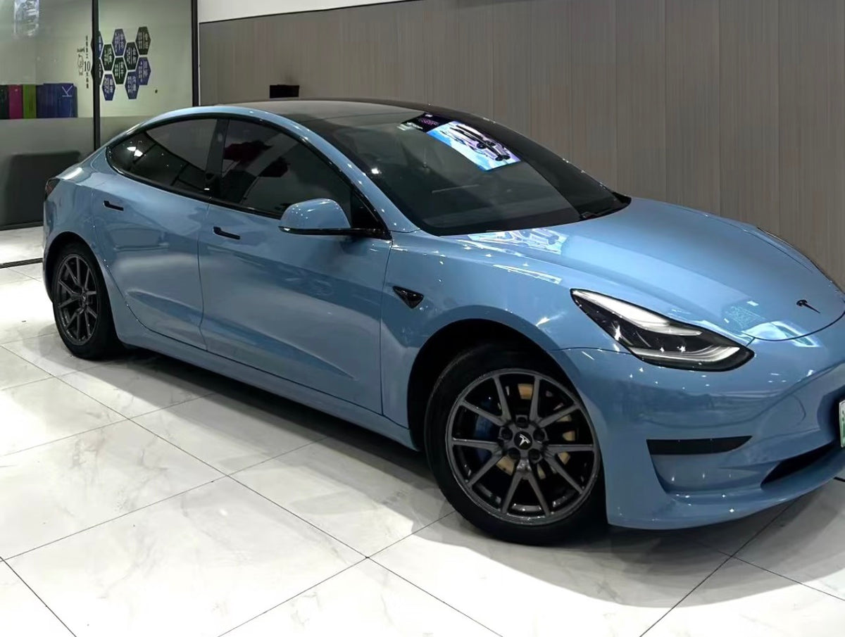 Ultra Gloss China Blue Color Paint Protection Film (PPF)