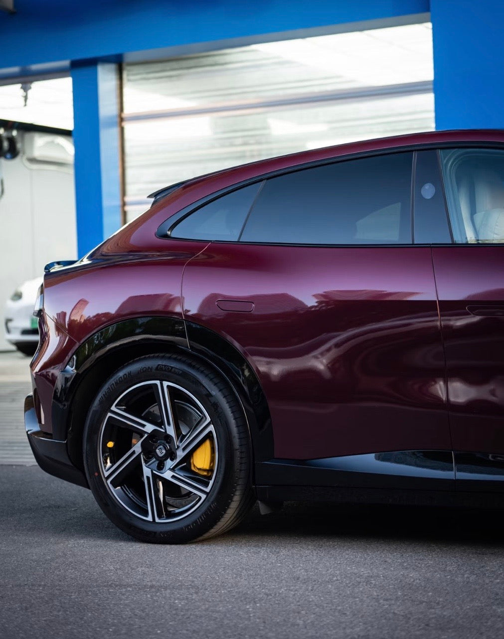 Glossy Metallic Plum Purple Vinyl Wrap