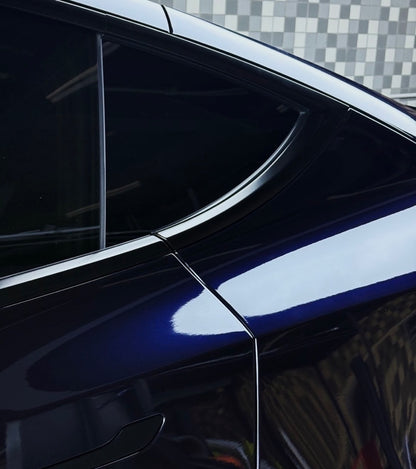 Glossy Metallic Glitter Black Blue Color Paint Protection Film（PPF）