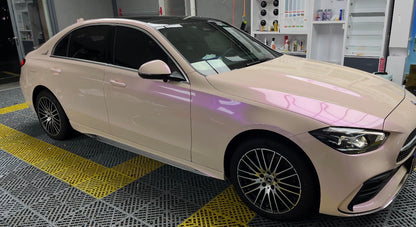 Candy Metallic Pink White Color Paint Protection Film（PPF）