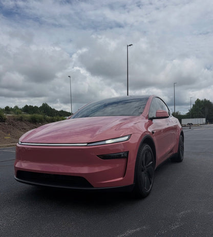Satin Chrome Silk Rose Gold Vinyl Wrap