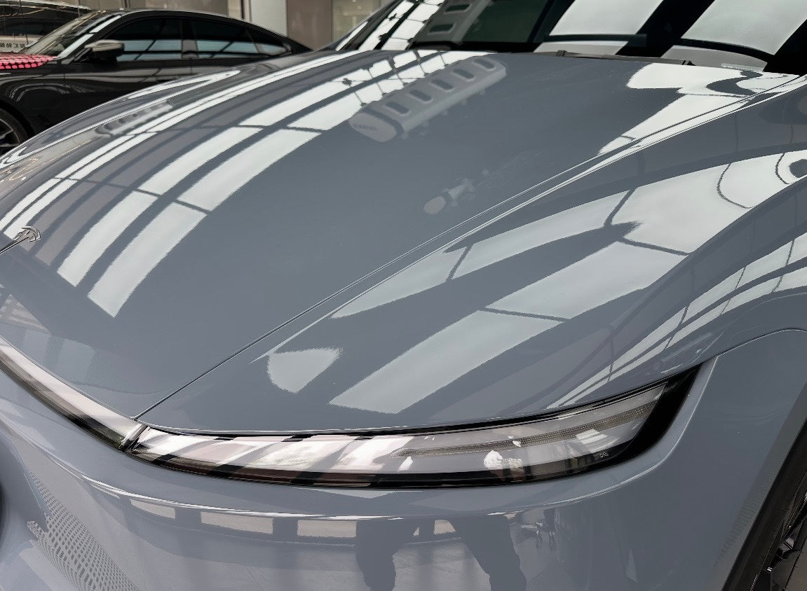 Super Glossy Air Force Blue Vinyl Wrap
