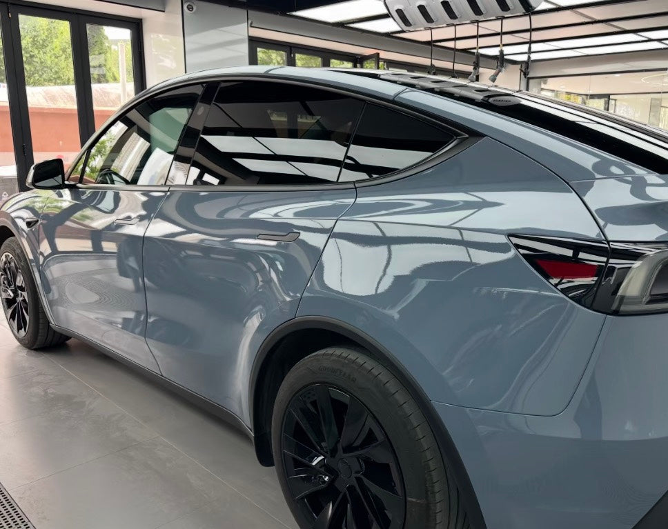 Super Glossy Air Force Blue Vinyl Wrap