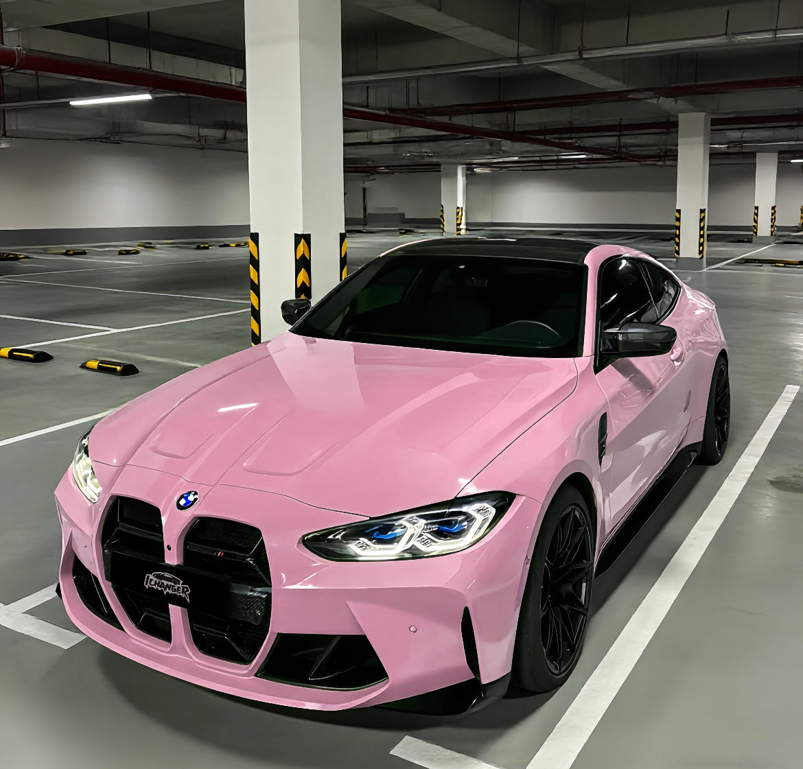 High Glossy Baby Pink Vinyl Wrap