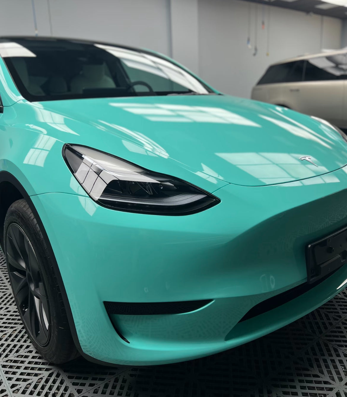 High Glossy Tiffany Vinyl Wrap