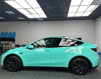 High Glossy Tiffany Vinyl Wrap