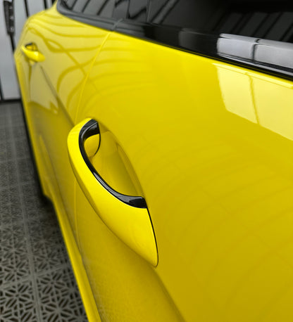 High Glossy Yellow Vinyl Wrap