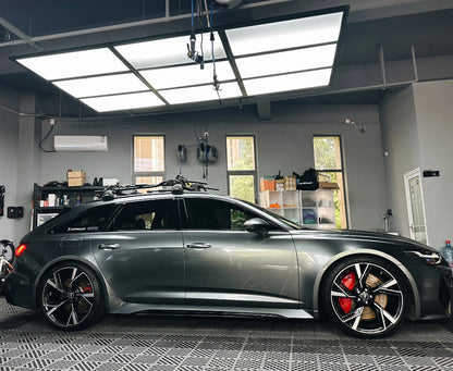 Glossy Metallic Stone Gray Vinyl Wrap