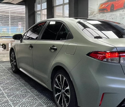 Matte Silk Khaki Green Vinyl Wrap