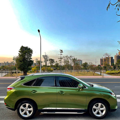 Glossy Metallic Mamba Green Vinyl Wrap