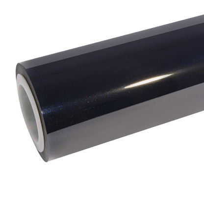 Glossy Metallic Glitter Dark Blue Vinyl Wrap