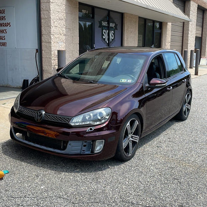 Glossy Metallic Rosewood Red Vinyl Wrap